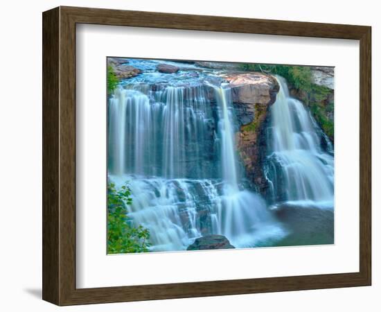 Waterfall Portrait II-James McLoughlin-Framed Photographic Print