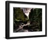 Waterfall, River Severn, Hafren Forest, Wales-Clive Nolan-Framed Photographic Print