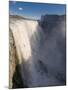 Waterfall Splashing into Gorge, Dettifoss, Jokulsarglijufur National Park, Iceland, Polar Regions-Michael Runkel-Mounted Photographic Print