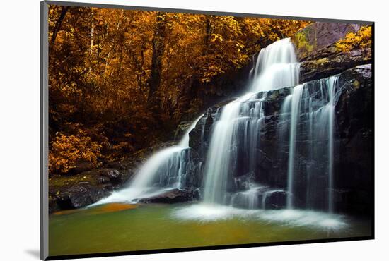 Waterfall & Stream Thailand-null-Mounted Art Print