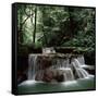 Waterfall Thailand-null-Framed Stretched Canvas