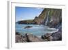 Waterfall, Tresaith Beach, Ceredigion, West Wales, United Kingdom, Europe-Billy Stock-Framed Photographic Print