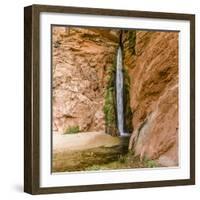 Waterfall. Tributary to Colorado River. Grand Canyon. Arizona. USA-Tom Norring-Framed Photographic Print