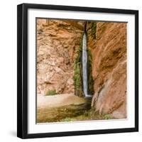 Waterfall. Tributary to Colorado River. Grand Canyon. Arizona. USA-Tom Norring-Framed Photographic Print