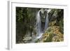 Waterfall, Valea Prapastiilor, Piatra Craiului Np, Transylvania, Carpathian Mountains, Romania-Dörr-Framed Photographic Print