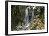 Waterfall, Valea Prapastiilor, Piatra Craiului Np, Transylvania, Carpathian Mountains, Romania-Dörr-Framed Photographic Print