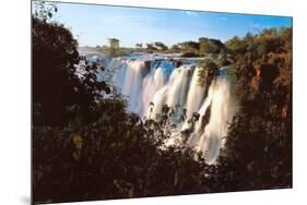 Waterfall, Victoria Falls-null-Mounted Poster