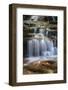 Waterfall Whitecap Stream-Michael Hudson-Framed Art Print