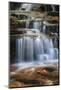 Waterfall Whitecap Stream-Michael Hudson-Mounted Art Print