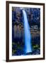 Waterfall with Basalt Shingles-Howard Ruby-Framed Photographic Print