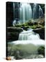 Waterfall Yorkshire England-null-Stretched Canvas