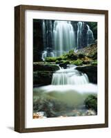 Waterfall Yorkshire England-null-Framed Photographic Print