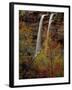 Waterfall, Zion National Park, Utah, USA-Scott T. Smith-Framed Photographic Print