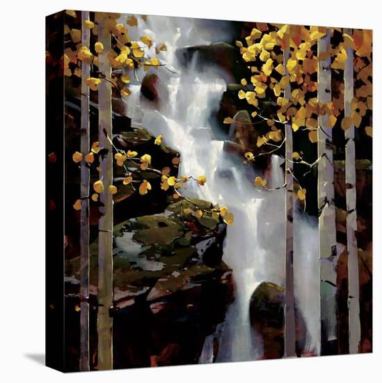 Waterfall-Michael O'Toole-Stretched Canvas