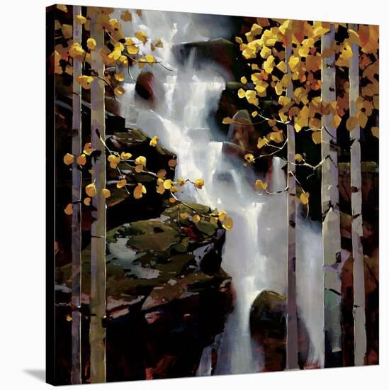 Waterfall-Michael O'Toole-Stretched Canvas