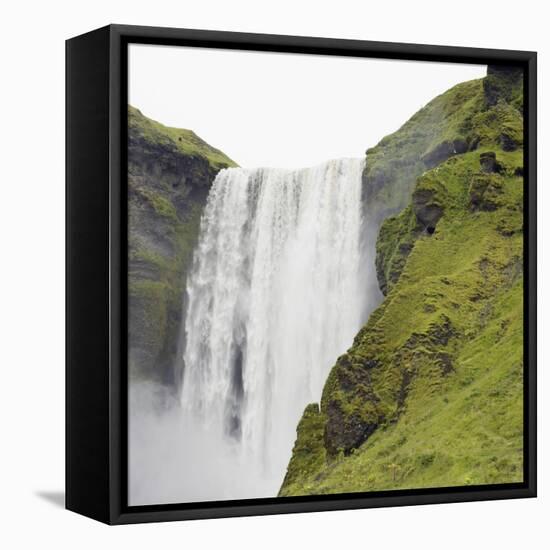 Waterfall-Neil C. Robinson-Framed Stretched Canvas