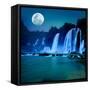 Waterfall-GoodOlga-Framed Stretched Canvas