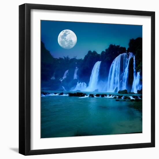 Waterfall-GoodOlga-Framed Photographic Print