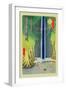 Waterfall-Ando Hiroshige-Framed Art Print