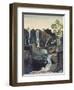 Waterfall-James Dickson Innes-Framed Giclee Print
