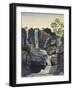 Waterfall-James Dickson Innes-Framed Giclee Print