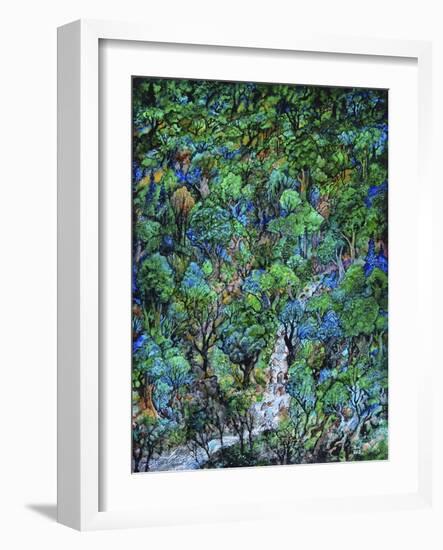 Waterfall-Bill Bell-Framed Giclee Print