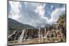 Waterfalls at Baishuihe, Lijiang, Yunnan, China, Asia-Andreas Brandl-Mounted Photographic Print