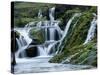 Waterfalls at Gjainfossar-Hubert Stadler-Stretched Canvas