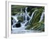 Waterfalls at Gjainfossar-Hubert Stadler-Framed Photographic Print