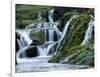 Waterfalls at Gjainfossar-Hubert Stadler-Framed Photographic Print