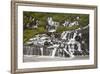 Waterfalls at Hraunfossar, Iceland, Polar Regions-James-Framed Photographic Print