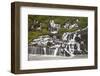 Waterfalls at Hraunfossar, Iceland, Polar Regions-James-Framed Photographic Print