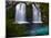 Waterfalls at Ojos Del Caburga, Araucania Region, Chile-Scott T. Smith-Mounted Premium Photographic Print