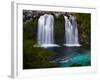 Waterfalls at Ojos Del Caburga, Araucania Region, Chile-Scott T. Smith-Framed Photographic Print