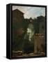 Waterfalls at Tivoli-Jean-Honoré Fragonard-Framed Stretched Canvas