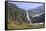 Waterfalls Cascade Down the Karst Limestone Cliffs of the Cirque De Gavarnie-Nick Upton-Framed Stretched Canvas