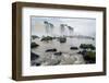 Waterfalls in Iguazu Falls National Park, Border of Brazil and Argentina-Vitor Marigo-Framed Photographic Print