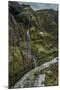 Waterfalls in the Markarfljot River Canyon, Iceland-Arctic-Images-Mounted Photographic Print