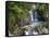 Waterfalls in the Sunik water grove, Lepenatal, Triglav national park, Julian Alps, Slovenia-Michael Jaeschke-Framed Stretched Canvas