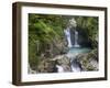 Waterfalls in the Sunik water grove, Lepenatal, Triglav national park, Julian Alps, Slovenia-Michael Jaeschke-Framed Photographic Print