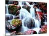 Waterfalls Kyoto Japan-null-Mounted Photographic Print