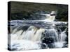 Waterfalls on Dundonnell River, Wester Ross, Highland Region, Scotland, United Kingdom-Neale Clarke-Stretched Canvas