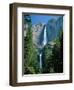 Waterfalls Swollen by Summer Snowmelt at the Upper and Lower Yosemite Falls, USA-Ruth Tomlinson-Framed Premium Photographic Print
