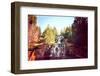 Waterfalls Toned with a Retro Vintage Instagram Filter-graphicphoto-Framed Photographic Print