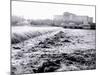 Waterfalls with Art Museum in Distance, Philadelphia, Pennsylvania-null-Mounted Photo