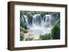 Waterfalls-null-Framed Art Print