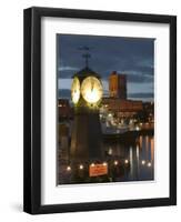 Waterfont Area with Aker Brygge, Oslo Norway-Russell Young-Framed Photographic Print