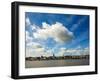 Waterford City Skyline from the North Bank of the River Suir, County Waterford, Ireland-null-Framed Photographic Print