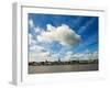 Waterford City Skyline from the North Bank of the River Suir, County Waterford, Ireland-null-Framed Photographic Print