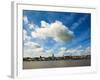 Waterford City Skyline from the North Bank of the River Suir, County Waterford, Ireland-null-Framed Photographic Print